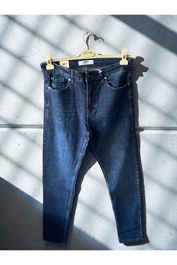 Regular Cut Trousers - Yikamalı Blue