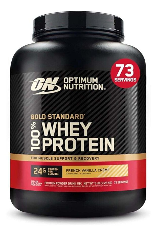 Gold Standard 100% Whey Protein Powder - French Vanilla Creme