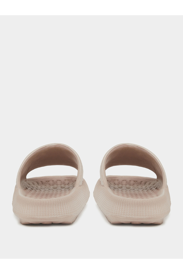 Textured Open Toe Slides - 4