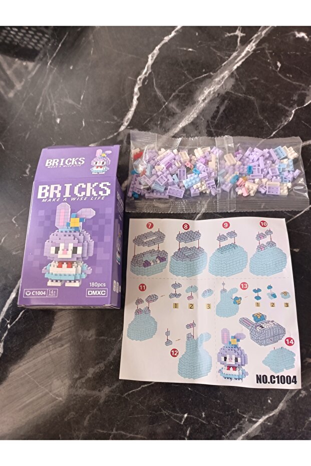 Stellalou Bricks Mini Yapı Oyuncak 180 parça - 7
