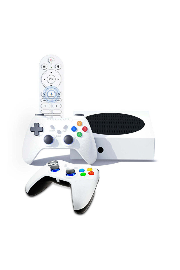 4K HD TV & Game Box G8 with 69,000+ Retro Games, 128GB Storage, HDMI Support, 2 Wireless Joysticks