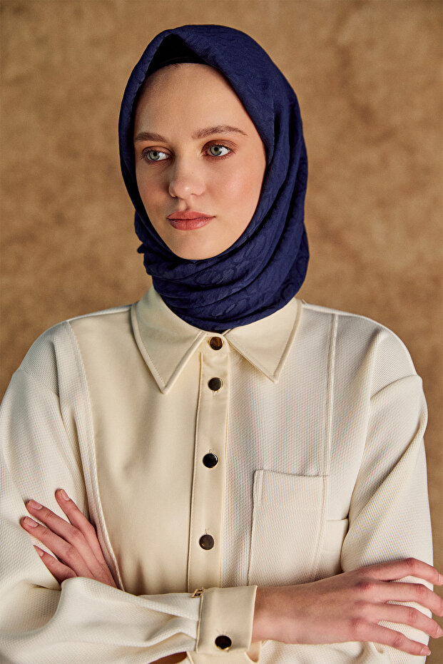 Deri Kombinli Örme Tunik - 4