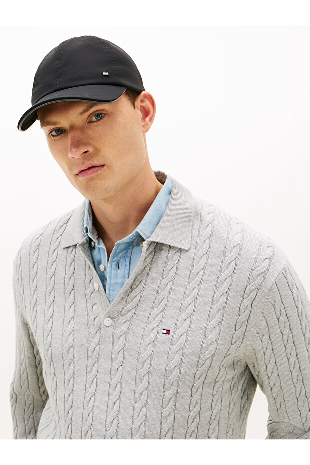 قبعة موسمي بعلم أسود للرجال - 4