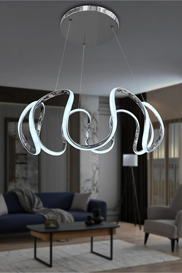 Arya Tek Toplu Modern Sarkıt Led 3 mt - 1