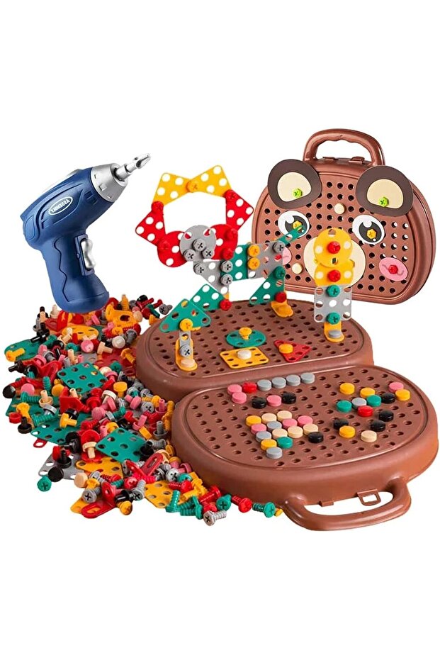 DIY Screw Puzzle Suitcase