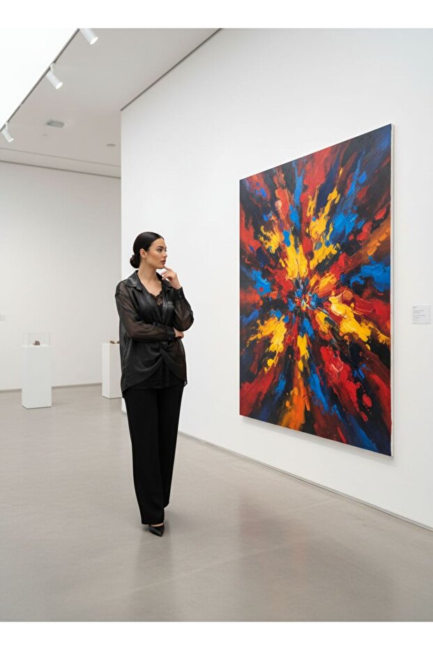 Transparan detaylı modern BLUZ - 4