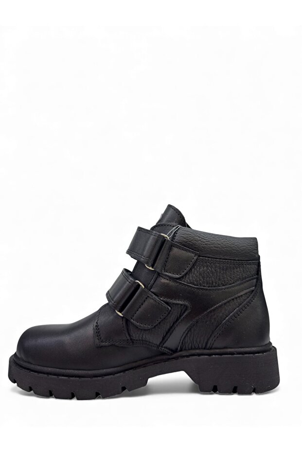 Hakiki Deri Ortopedik 2 Cırtlı Bot - 3