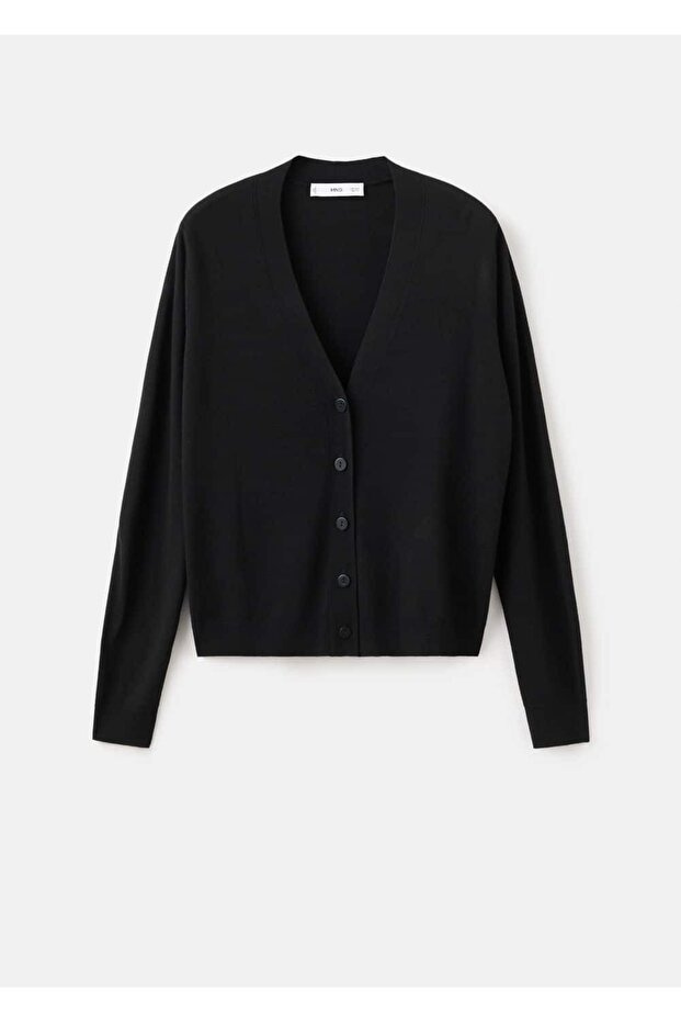 V yaka triko hırka - 3