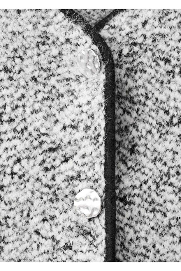 Kırçıllı pamuklu ceket - 6