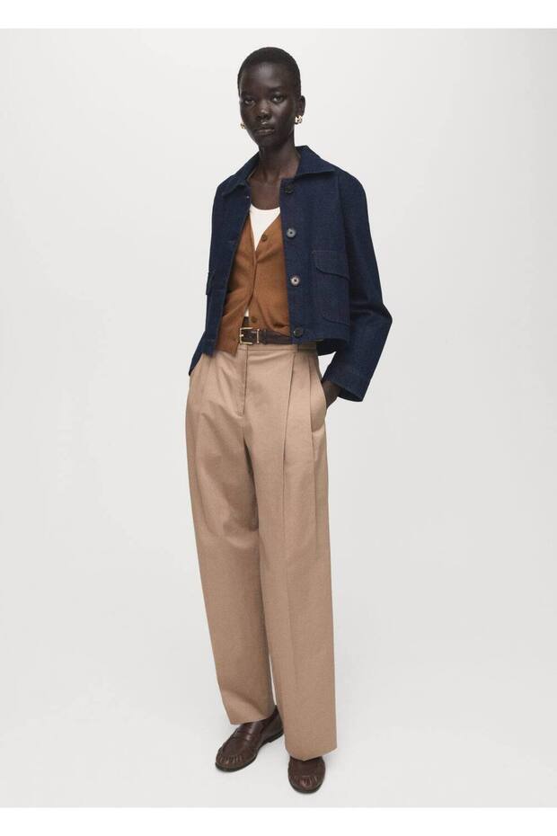 V yaka triko hırka - 2