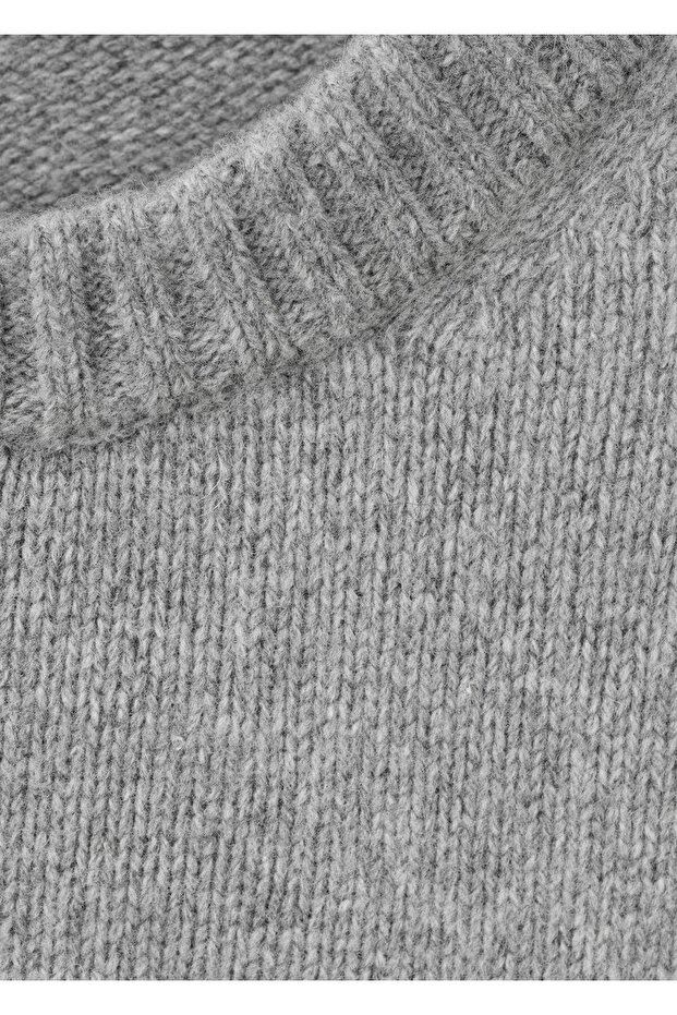 Yünlü örgü kazak - 7