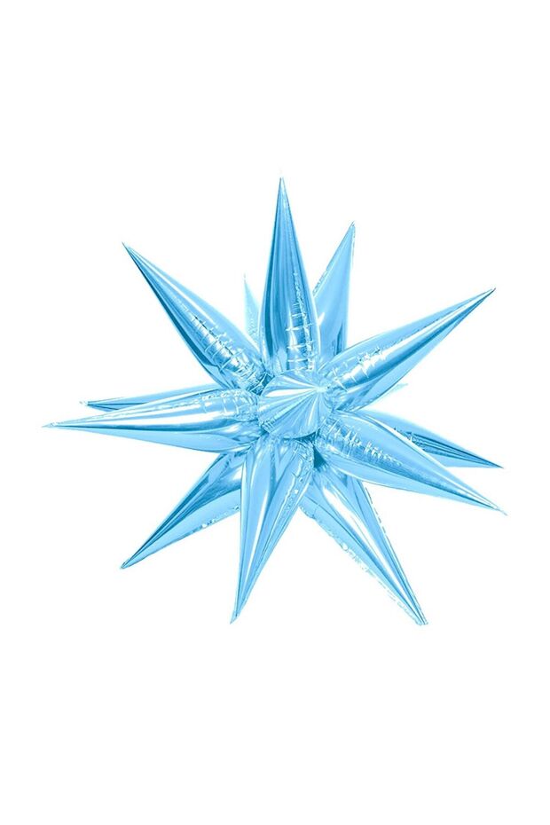 Exploding Star Balloons 5 pcs, 4D Foil 66 cm - 1