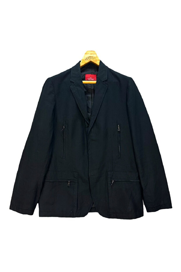 Jacket, Black - 1