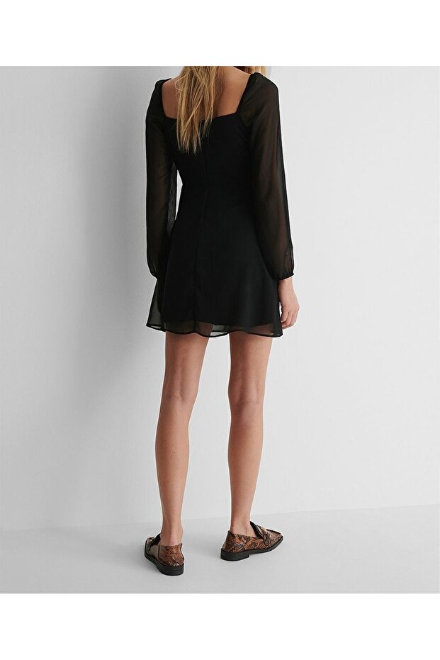 Rochie scurta, Negru - 2