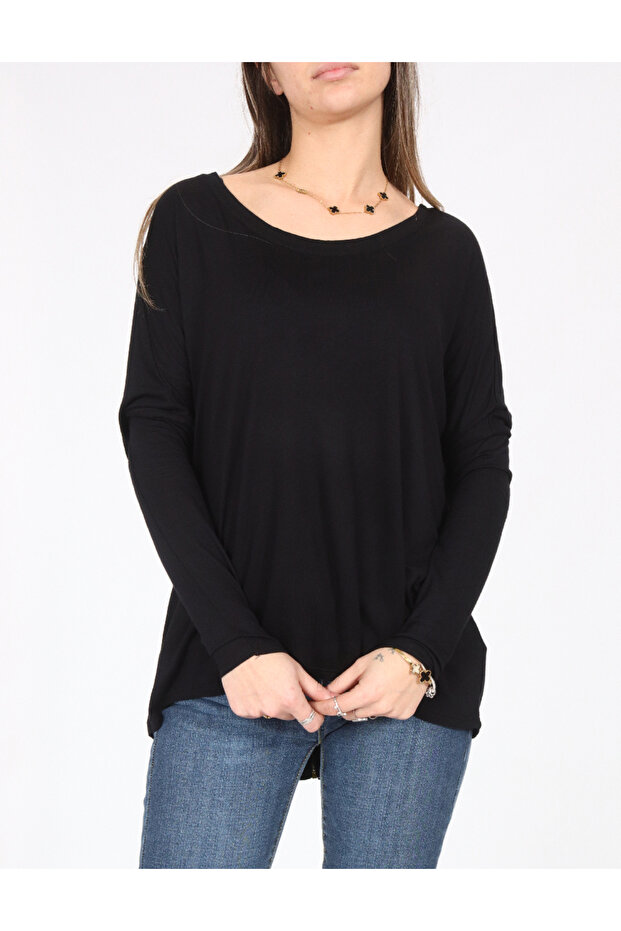 Bluza, Negru - 1