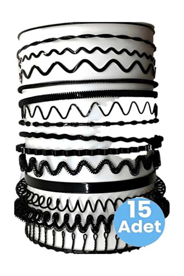 Metal Crown Set 15-Piece Hair Accessory Hair Crown