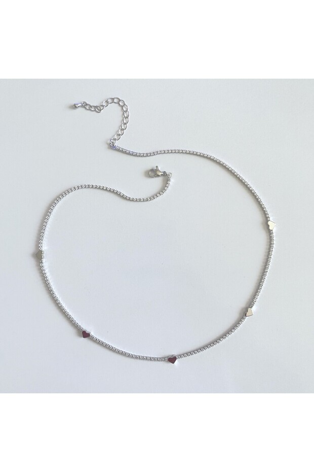 قلادة صغيرة متعددة القلوب - 4