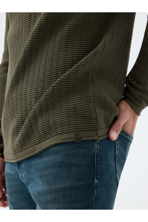 Regular Fit Erkek Kazak - 4