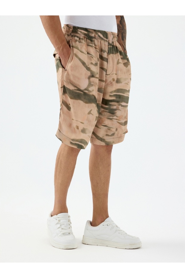 Relax Fit Erkek Şort - 4