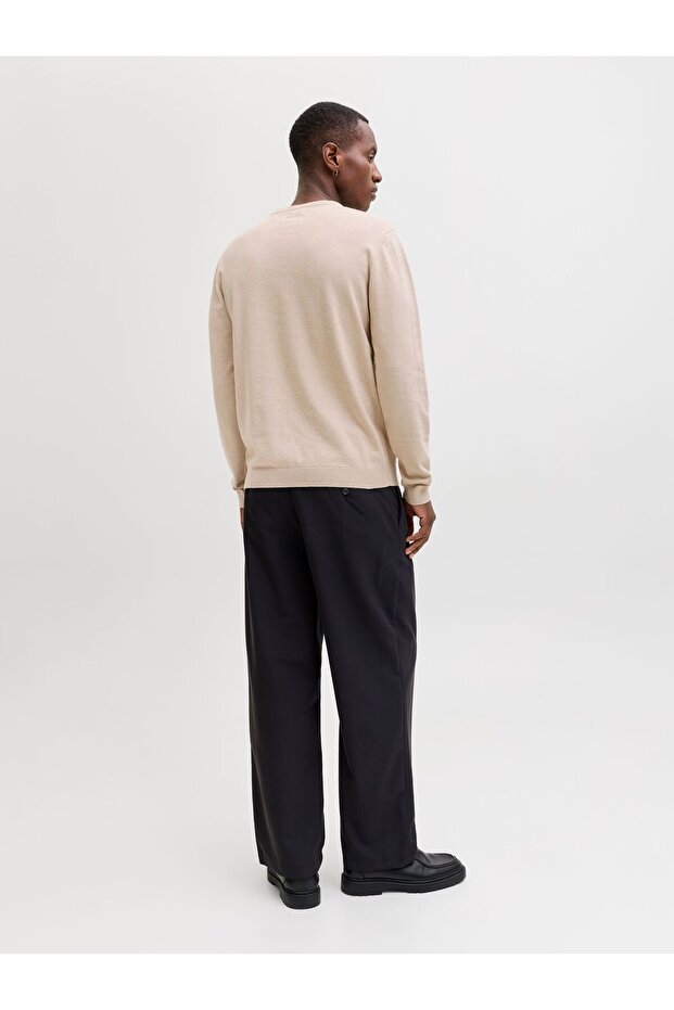 Strickpullover Einfarbig Strickpullover - 4