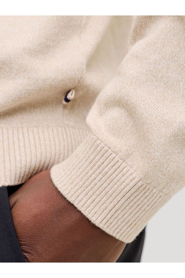 Strickpullover Einfarbig Strickpullover - 6