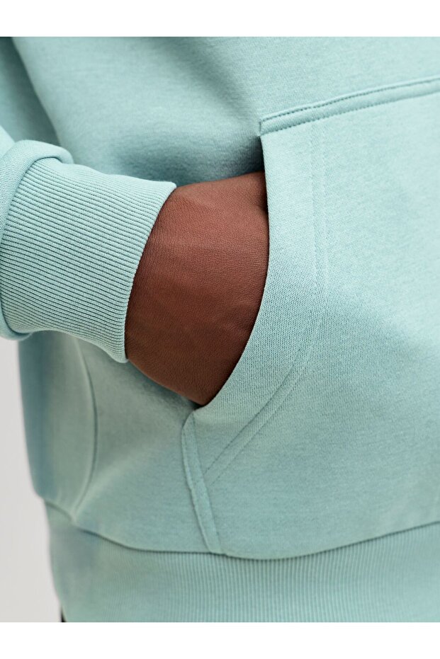 Kapuzenpullover Einfarbig Kapuzenpullover - 6