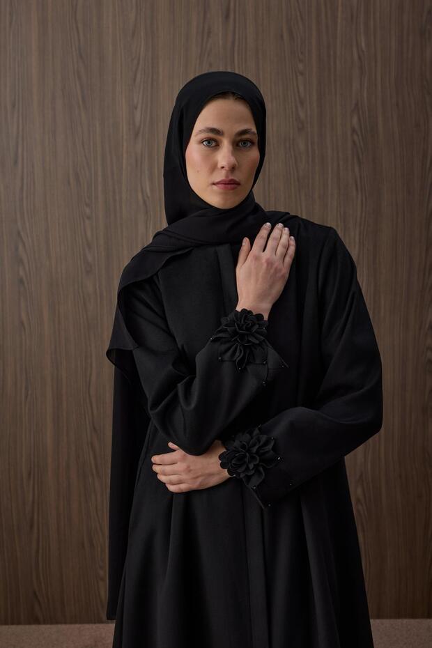 معطف كشمير وردي