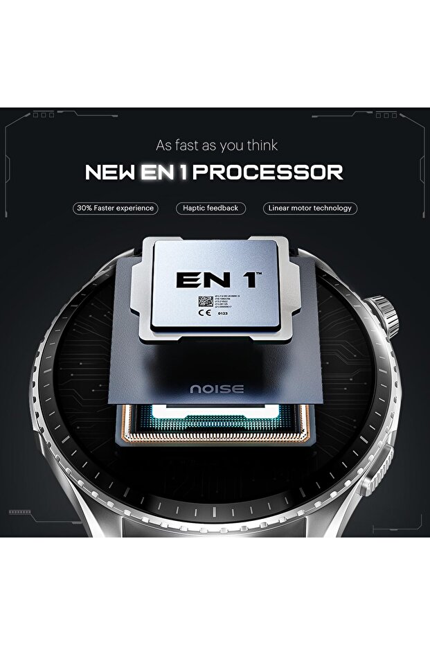 Origin Smart Watch (Jet Black) — 1.46" ApexVision AMOLED, EN 1 Processor, Nebula UI - 3