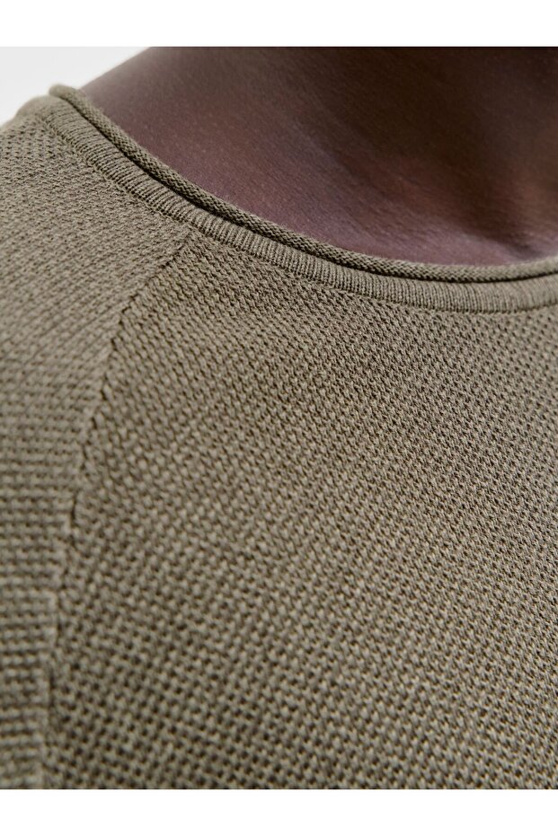 Strickpullover Einfarbig Strickpullover - 6