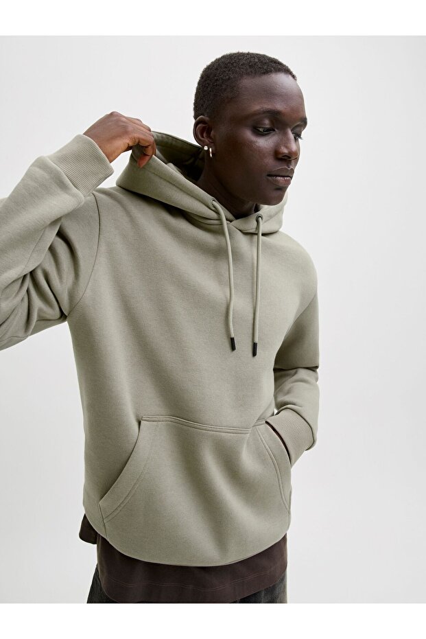 Kapuzenpullover Einfarbig Kapuzenpullover - 7