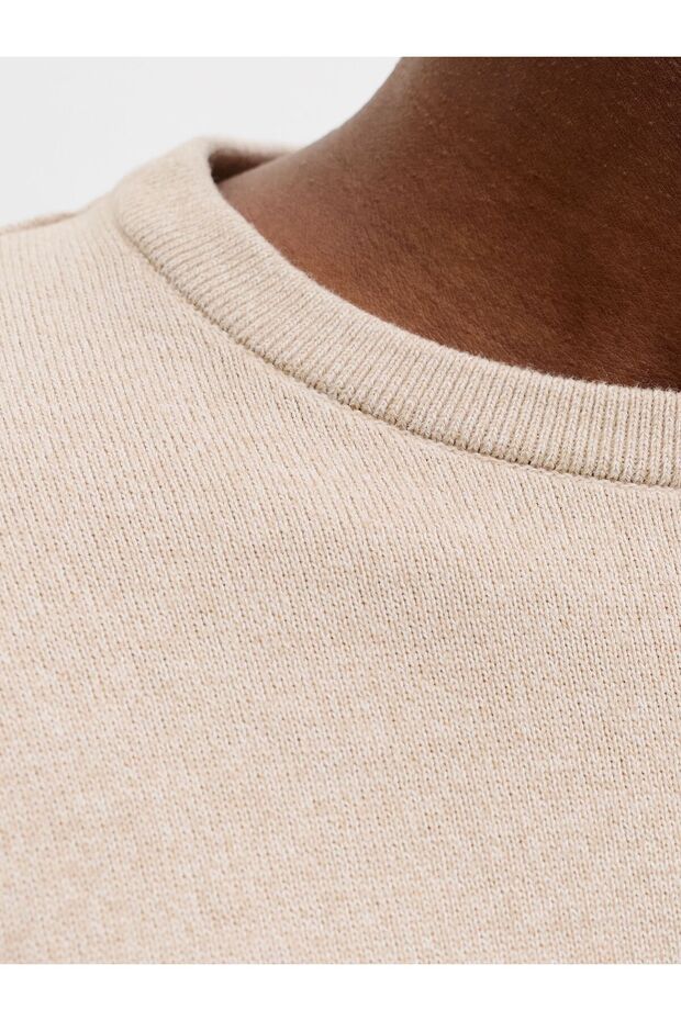 Strickpullover Einfarbig Strickpullover - 7