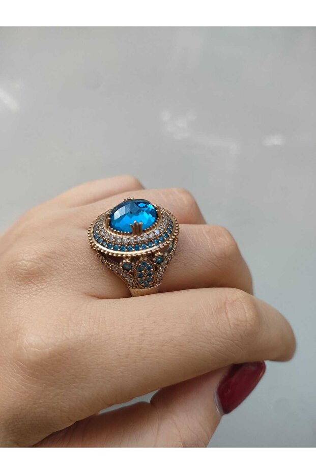 925 Ayar Gümüş Bronz Hürrem Model - 3