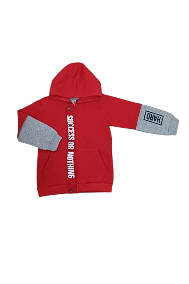 Boy's Thick Zippered Cardigan