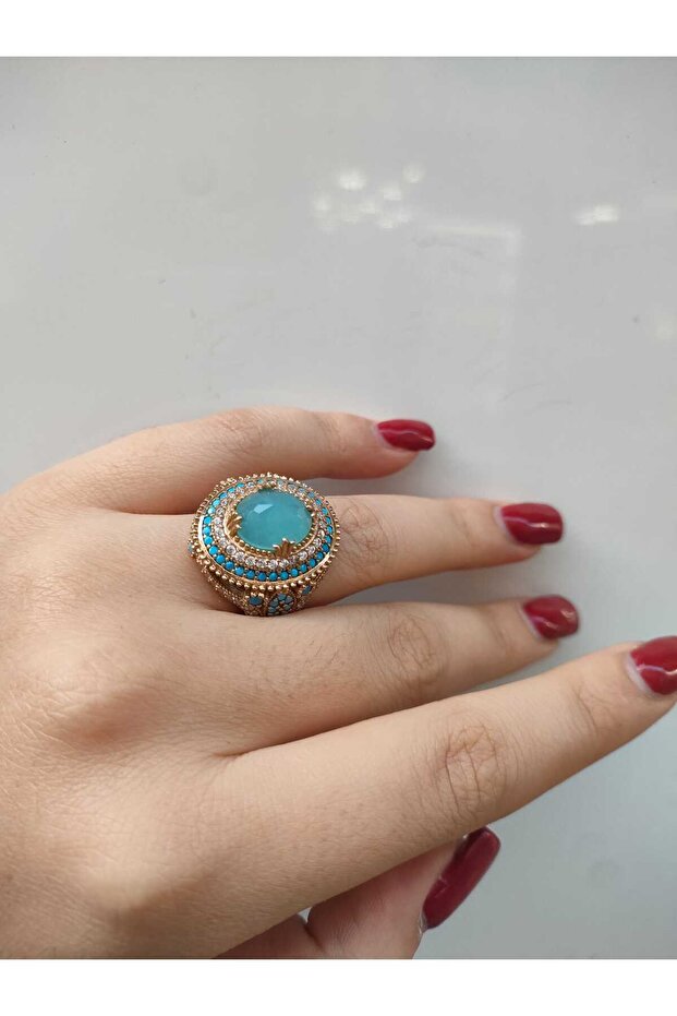 925 Ayar Gümüş Bronz Hürrem Model - 4