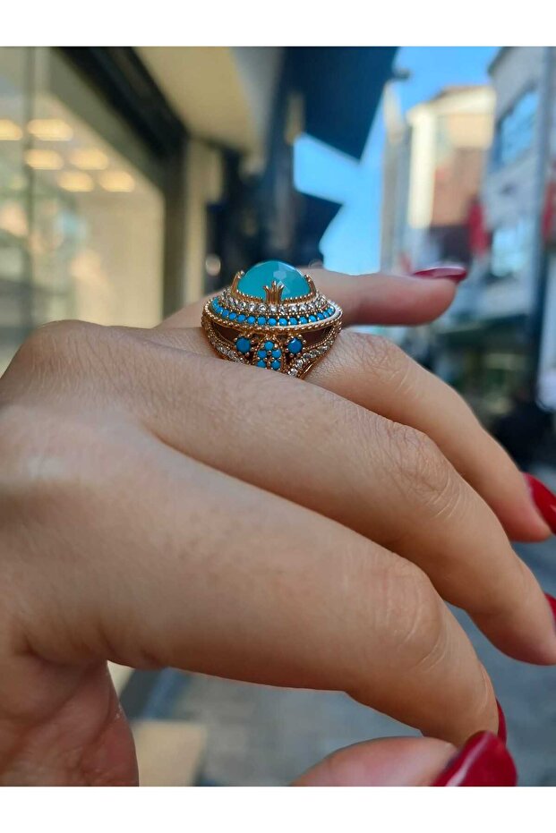 925 Ayar Gümüş Bronz Hürrem Model - 2