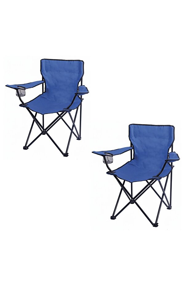 2 Pcs Portable Folding Beach Camping Chair travel, hiking. Heavy-duty