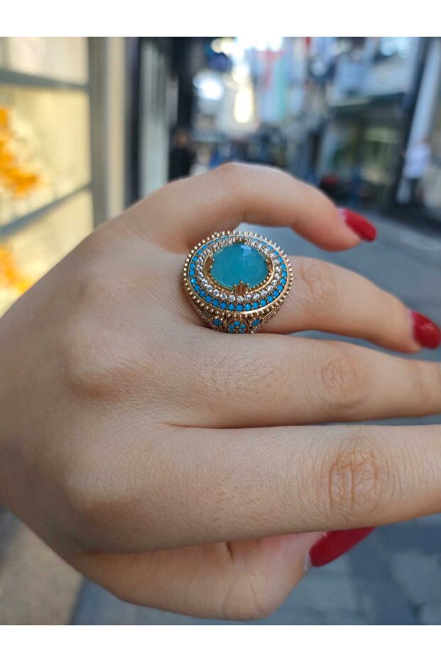 925 Ayar Gümüş Bronz Hürrem Model - 1