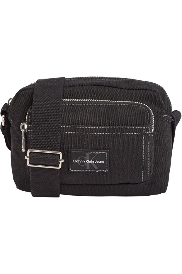 Workwear Bag Frnt Pocket Black Shoulder Bag