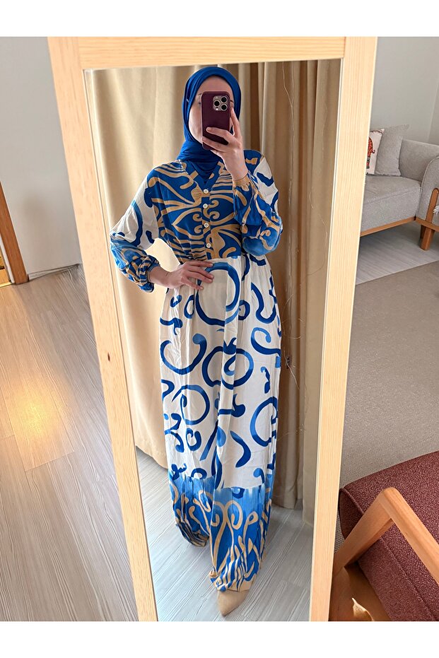 Tesettür elbise - 3