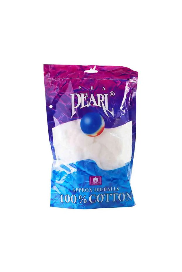 Pearl Cotton Balls for All Skin Care Applications- Approx. 100 Balls