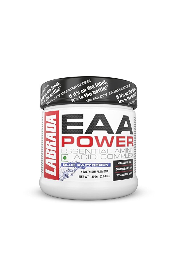 EAA POWER Essential Amino Acid Complex Powder (6.57g EAAs, 30 Servings) - Blue Razzberry