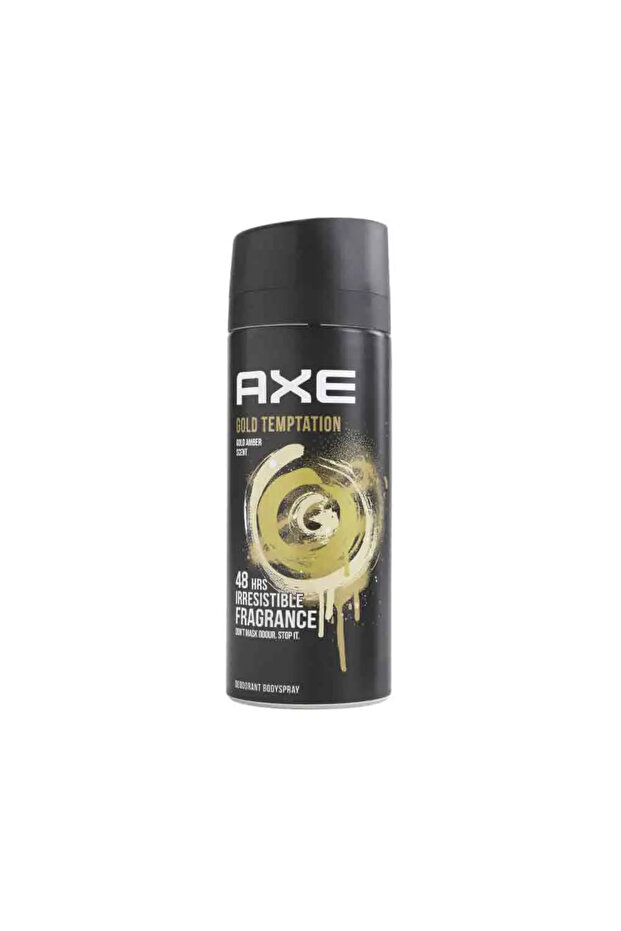 Gold Temptation Deodorant Body Spray with Gold Amber Scent- 150ml