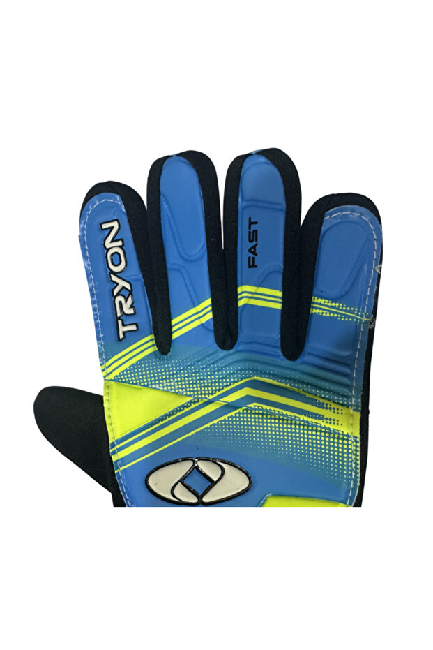Fast Mavi Çocuk Kaleci Eldiveni - 4