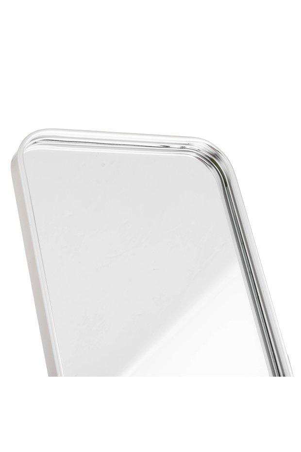 35cm rectangular steel serving tray with mirror - 3