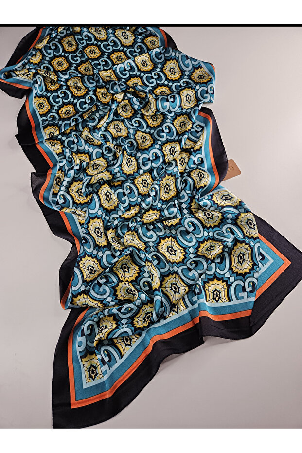 İthal vual lüks ipek şal - 2