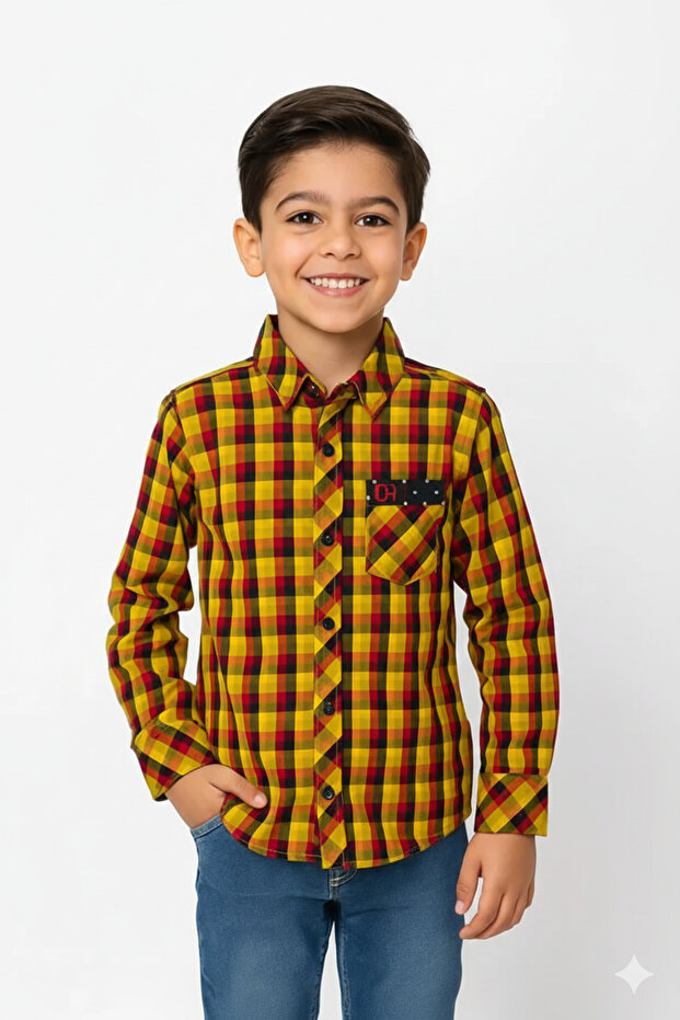 Checkmate Plaid Button-Down Shirt