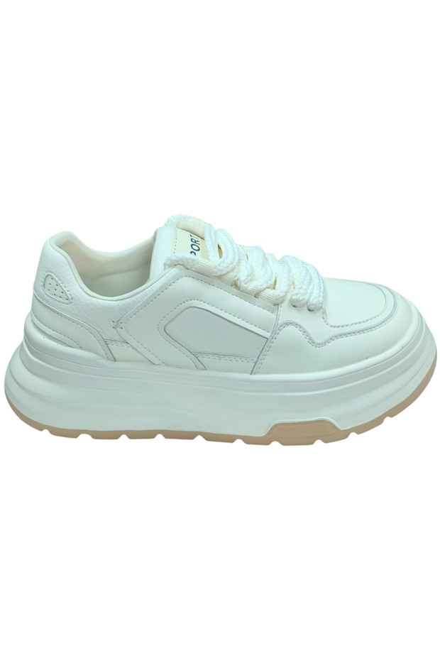 Bdl20005 Women's White (36-40) Casual Sports Shoes