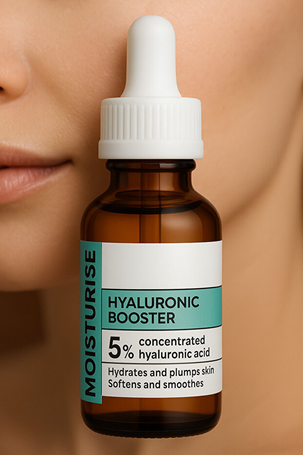 5% Hyaluronic Acid Serum – Deeply Hydrating, Plumping Skin, Anti-Fine Line Intensive Moisture