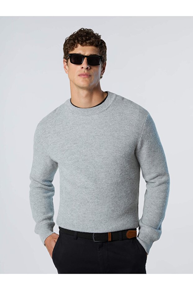 Bisiklet yaka 7GG triko - 2