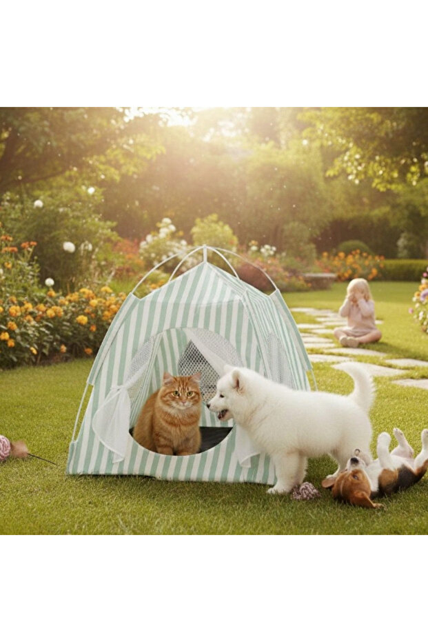 Evcil Hayvan Katlanabilir Oyun Çadırı - 3
